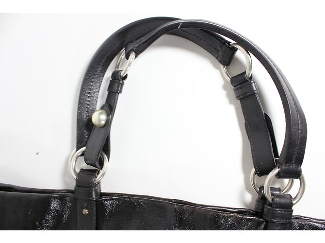 Yves Saint Laurent Tote in pelle marrone - vista 10