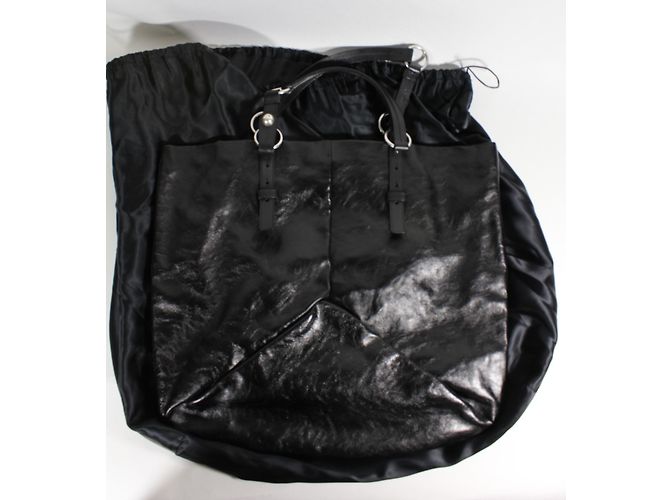 Yves Saint Laurent Tote in pelle marrone - vista 15