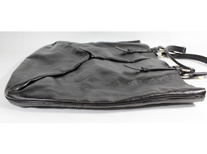 Yves Saint Laurent Tote in pelle marrone - vista 4