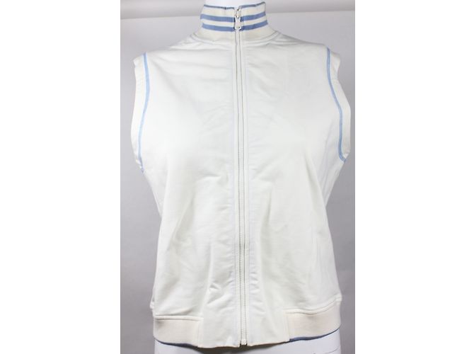Blazer Fay Blanco de Algodón con Chaleco Extraíble - vista 5