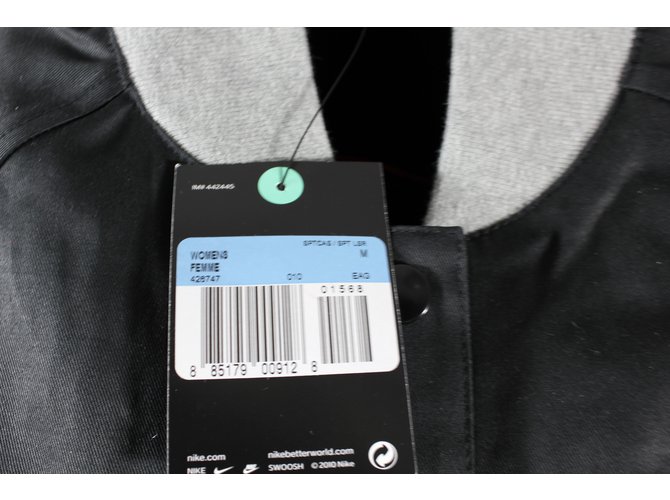 Giacca Nike Nera in Cotone M Nero - vista 3