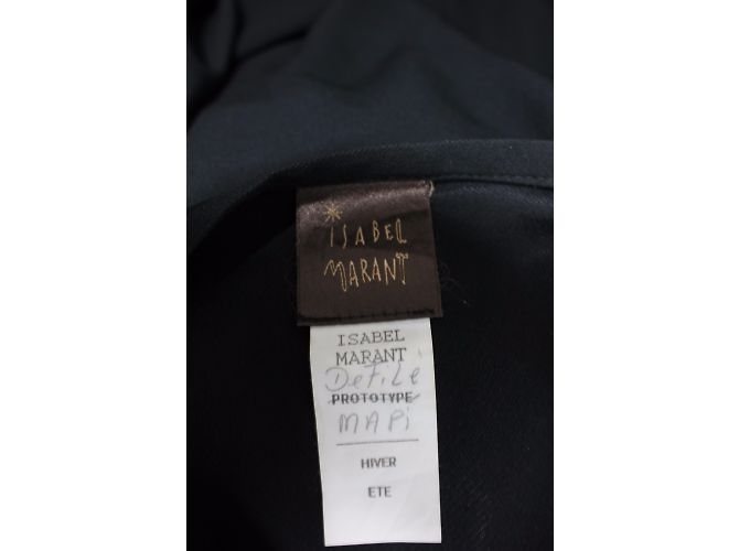 Isabel Marant Gonna Nera Svasata Nero - vista 5