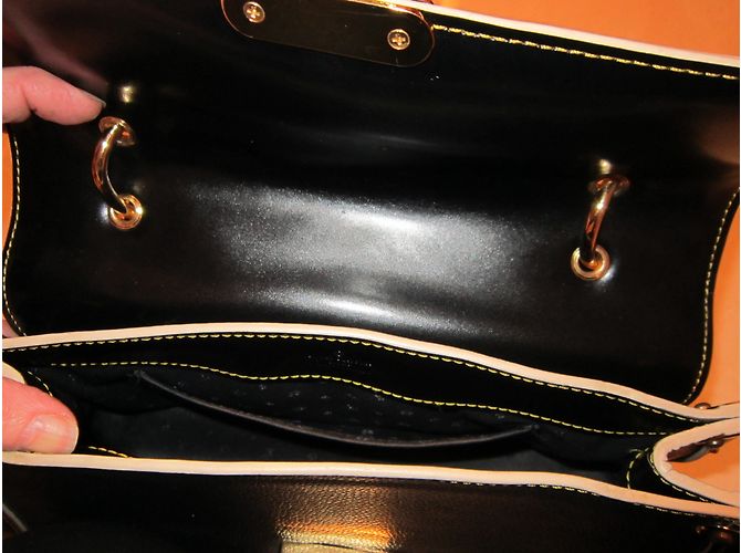 Borsa a tracolla Louis Vuitton Le Talentueux in pelle nera Nero - vista 8