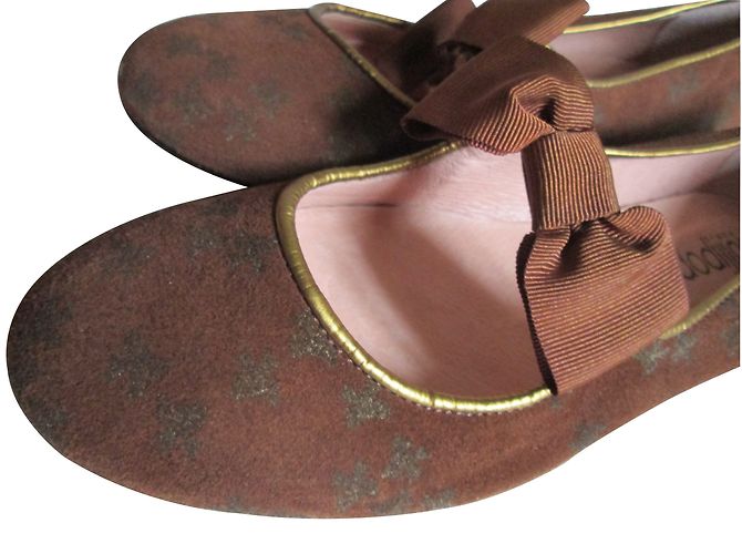 Autre Marque Bailarinas de Lollipops Castaño - vista 2