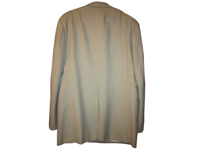Giacca Blazer Valentino Beige in Lana e Seta 50 - vista 2