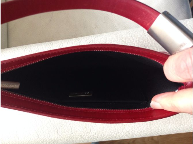 Borsa a mano Calvin Klein in pelle rossa Rosso - vista 6