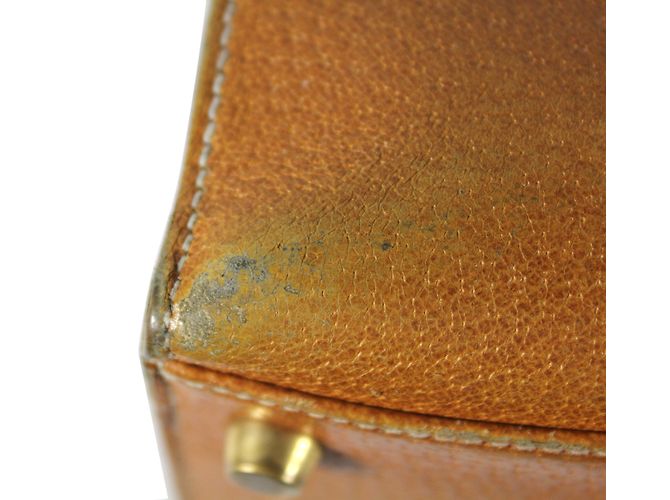 Kelly Hermès Handtaschen Golden Hellbraun - Ansicht 14