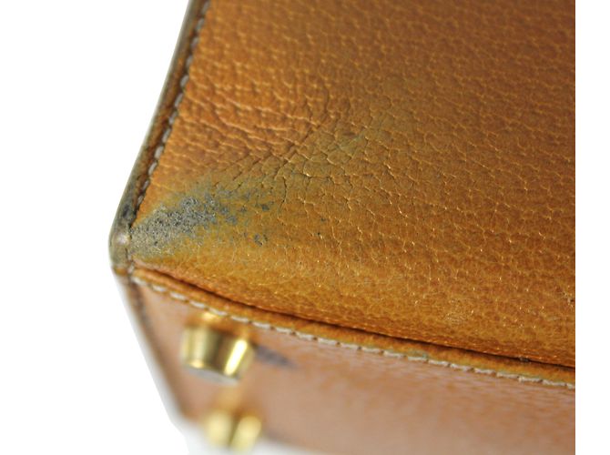 Kelly Hermès Handtaschen Golden Hellbraun - Ansicht 15