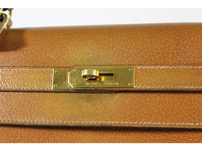 Kelly Hermès Handtaschen Golden Hellbraun - Ansicht 17
