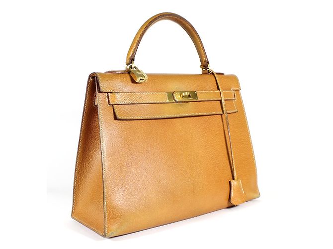Kelly Hermès Handtaschen Golden Hellbraun - Ansicht 2