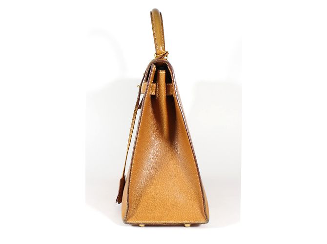 Kelly Hermès Handtaschen Golden Hellbraun - Ansicht 7