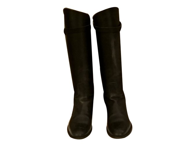 Hermès Stiefel Schwarz - Ansicht 2