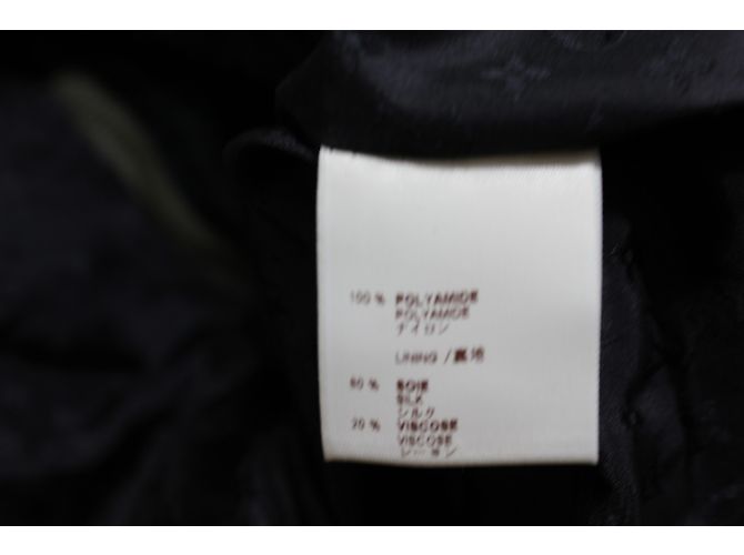 Louis Vuitton Chaqueta de Satén con Capucha Gris - vista 7