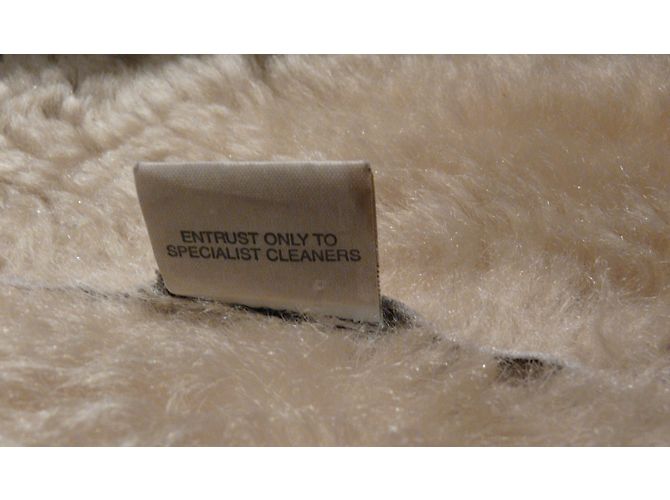 Full Circle Giacca Blazer in Pelliccia Taupe - vista 7