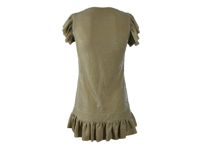 Karen Millen Kleid Gold Grösse 36 - Ansicht 2