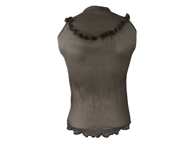 Autre Marque Top sin mangas River Island Taupe Gris pardo - vista 2