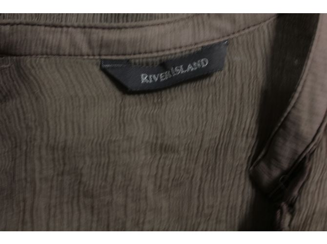 Autre Marque Top sin mangas River Island Taupe Gris pardo - vista 4