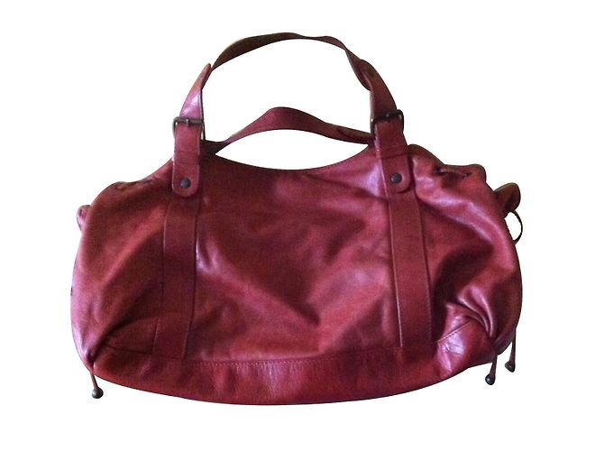 Gerard Darel Handtasche aus Glattleder Tomette - Ansicht 2