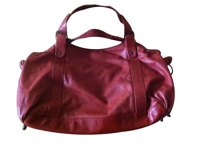 Gerard Darel Handtasche aus Glattleder Tomette - Ansicht 3
