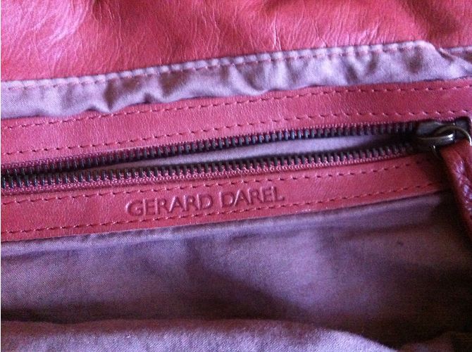 Gerard Darel Handtasche aus Glattleder Tomette - Ansicht 4