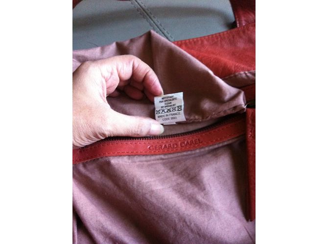 Gerard Darel Handtasche aus Glattleder Tomette - Ansicht 7