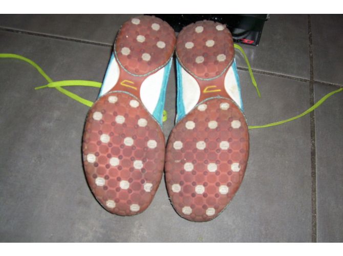 Sneakers Diesel in pelle bianca Bianco - vista 3