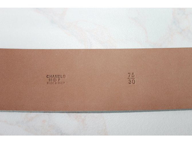 Chanel Cinturones Beige - vista 4