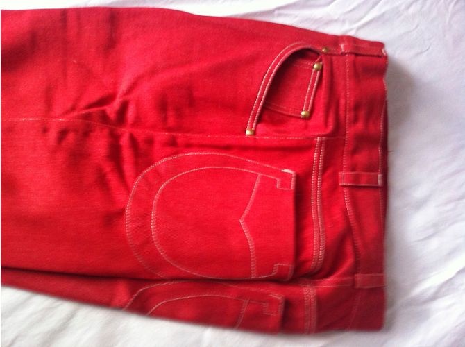 Hermès Jeans Vermelho - vista 2