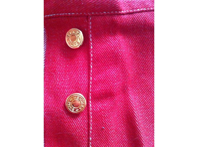 Hermès Jeans Vermelho - vista 3