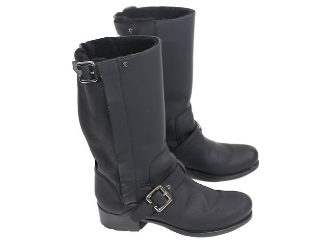 Christian Dior Bottes motardes - vue 2