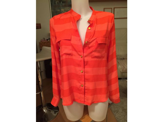 Autre Marque Forever21 Hemd Mehrfarbig Polyester Größe S Mehrfarben - Ansicht 3