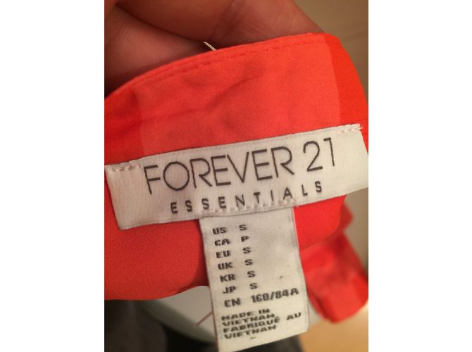 Autre Marque Forever21 Hemd Mehrfarbig Polyester Größe S Mehrfarben - Ansicht 5