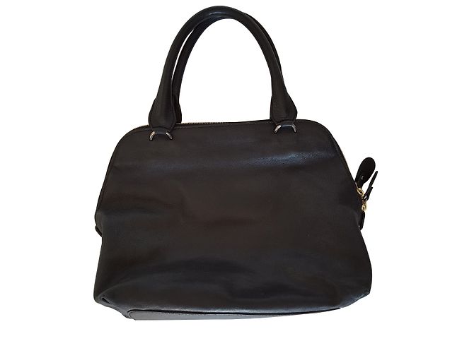 Borsa a mano Chloé Elsie in pelle nera Nero - vista 2