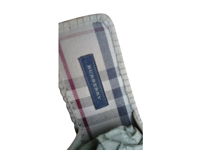 Mules Burberry in tela di cotone - vista 2