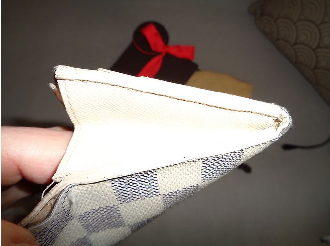 Louis Vuitton Purses, wallets, cases Blue - view 7