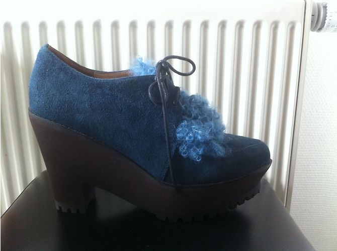 Alexander Mcqueen Derbies - vue 4