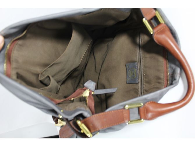 Autre Marque Borsa a mano LM Lulu in pelle di vitello grigia Grigio - vista 3