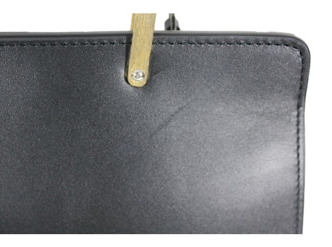 Borsa Balenciaga DIX in pelle di vitello nera Nero - vista 6