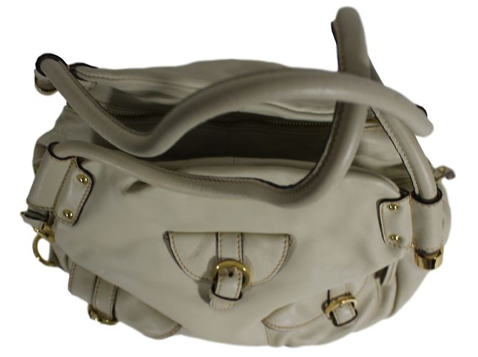 Autre Marque Kesslord Ledertasche Beige - Ansicht 4