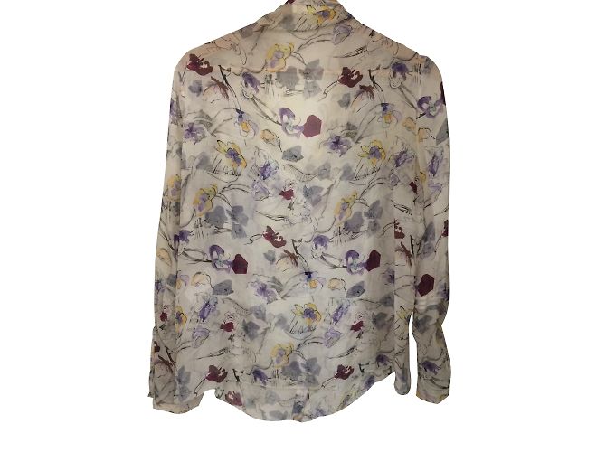 Camicetta di seta Chloé Beige - vista 2
