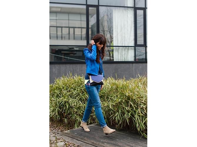 April May Pantalones Azul - vista 6