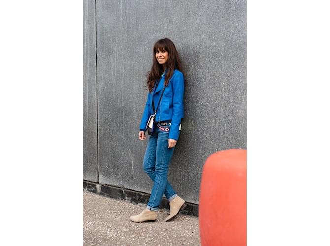 April May Pantalones Azul - vista 7
