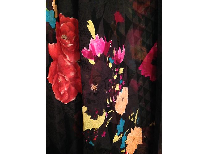 Sciarpa Kenzo con motivi floreali Multicolore - vista 2