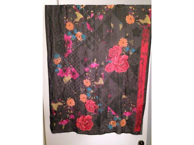 Sciarpa Kenzo con motivi floreali Multicolore - vista 5
