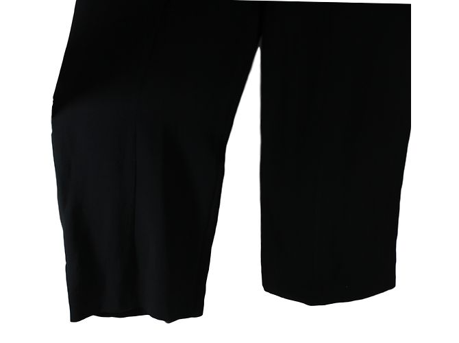 Chantal Thomass Black Flared High Waist Trousers - view 3