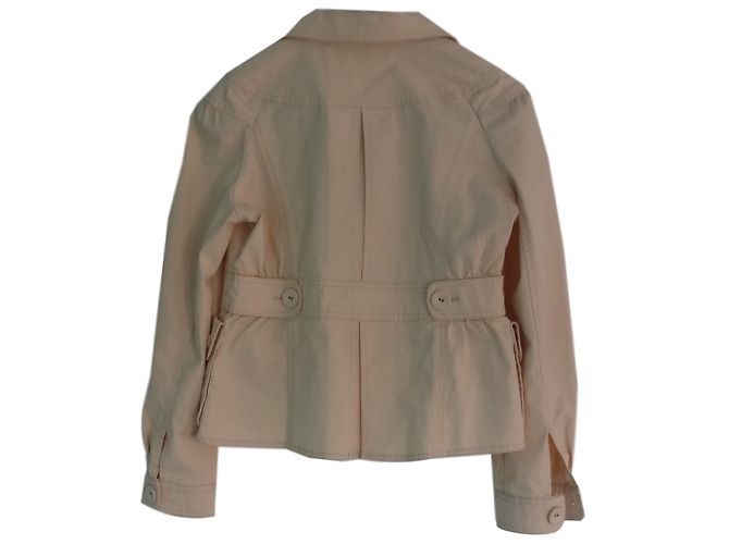 Autre Marque Chaqueta Alain Manoukian Beige de Algodón Talla 38 - vista 2