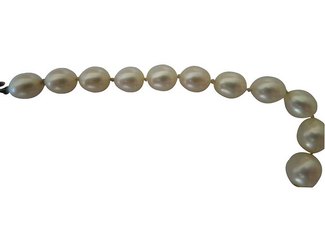 Collana Tiffany & Co Perle d acqua dolce e Argento Bianco - vista 2