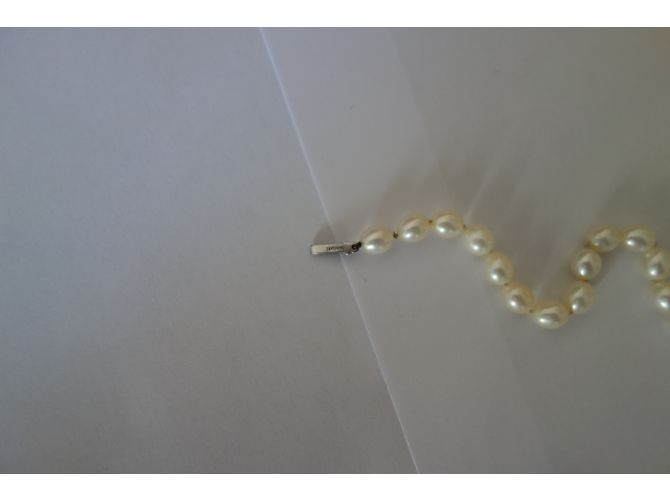 Collana Tiffany & Co Perle d acqua dolce e Argento Bianco - vista 3