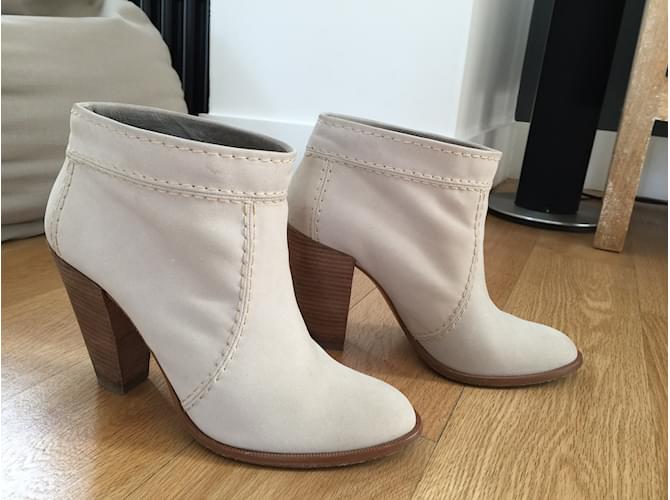 Belle Sigerson Morrison Botines Beige - vista 4