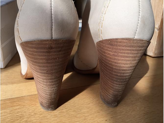 Belle Sigerson Morrison Botines Beige - vista 6